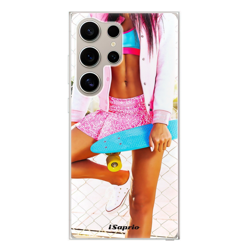 Odolné silikónové puzdro iSaprio - Skate girl 01 - Samsung Galaxy S24 Ultra