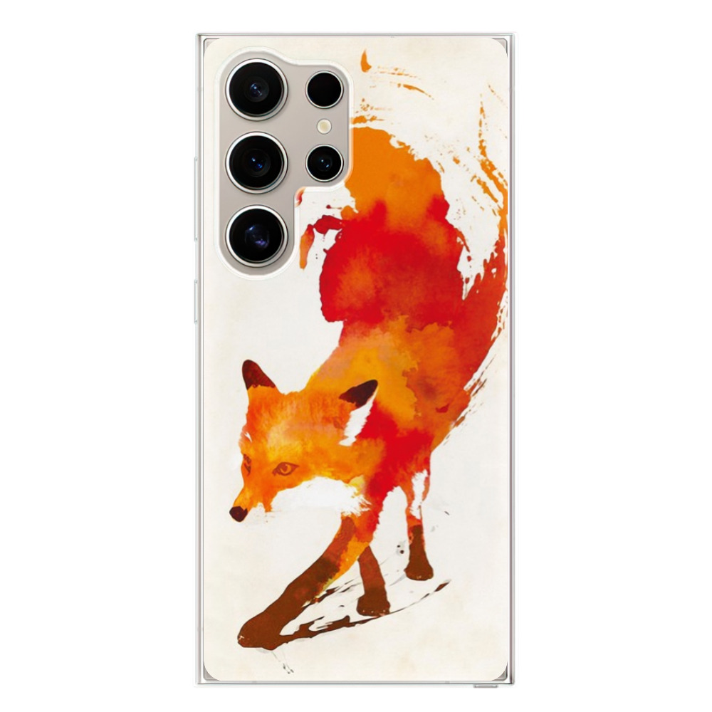 Odolné silikónové puzdro iSaprio - Fast Fox - Samsung Galaxy S24 Ultra