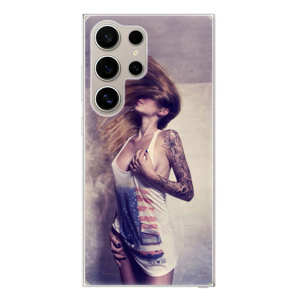 Odolné silikónové puzdro iSaprio - Girl 01 - Samsung Galaxy S24 Ultra