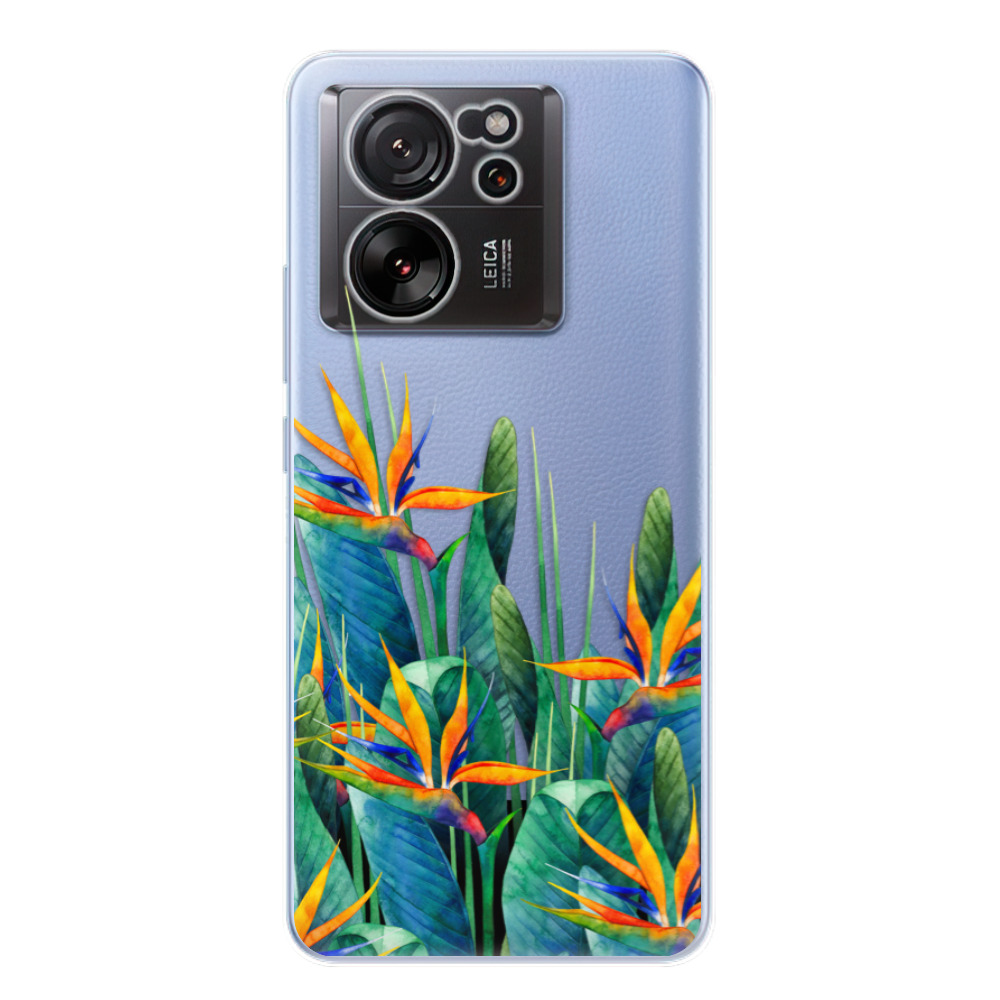 Odolné silikónové puzdro iSaprio - Exotic Flowers - Xiaomi 13T / 13T Pro