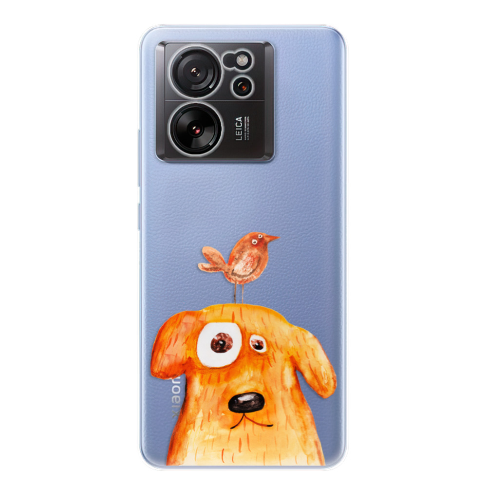 Odolné silikónové puzdro iSaprio - Dog And Bird - Xiaomi 13T / 13T Pro