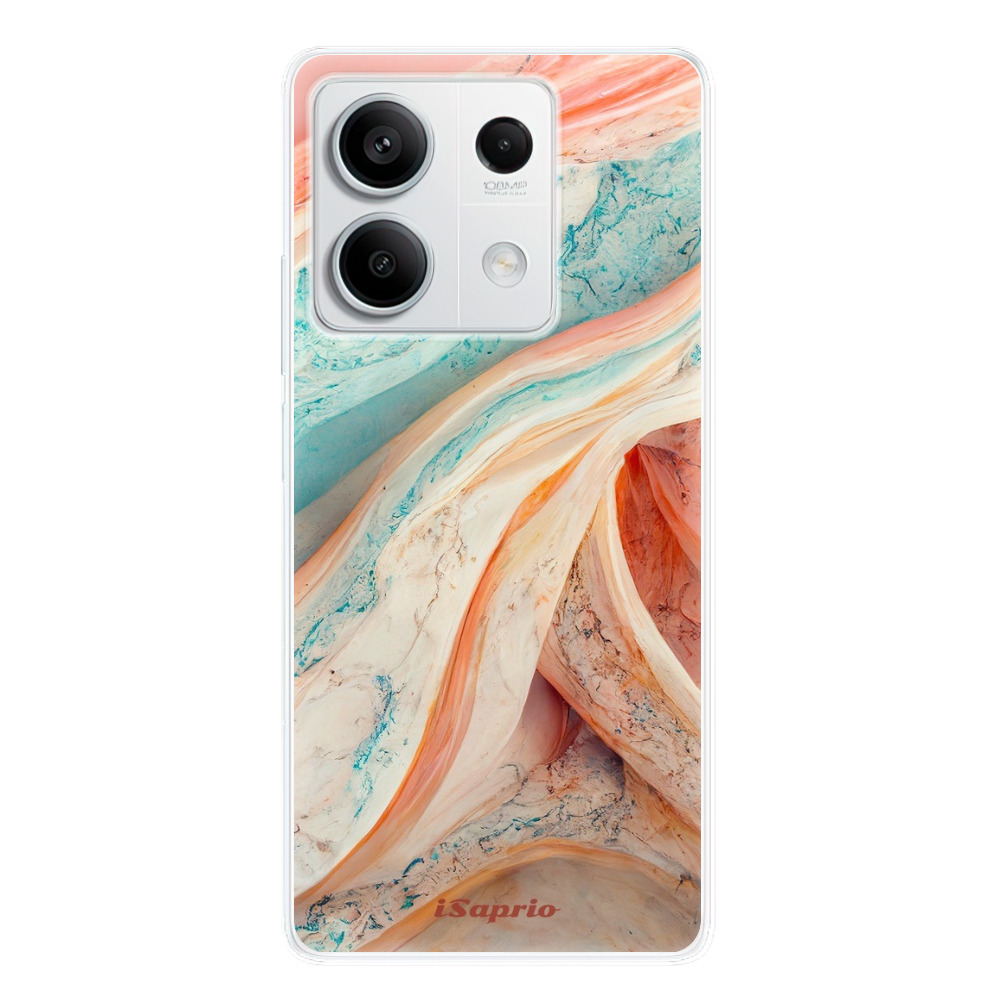 Odolné silikónové puzdro iSaprio - Orange and Blue - Xiaomi Redmi Note 13 5G