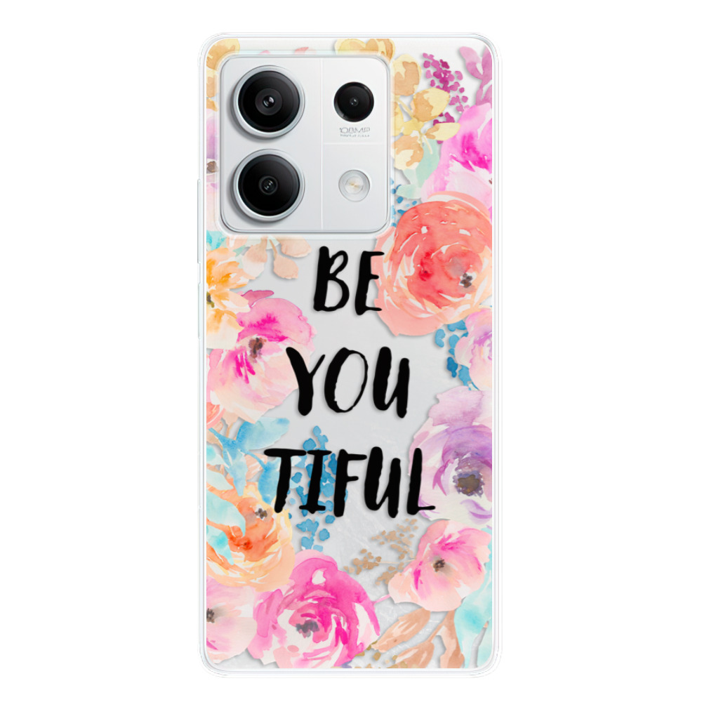 Odolné silikónové puzdro iSaprio - BeYouTiful - Xiaomi Redmi Note 13 5G