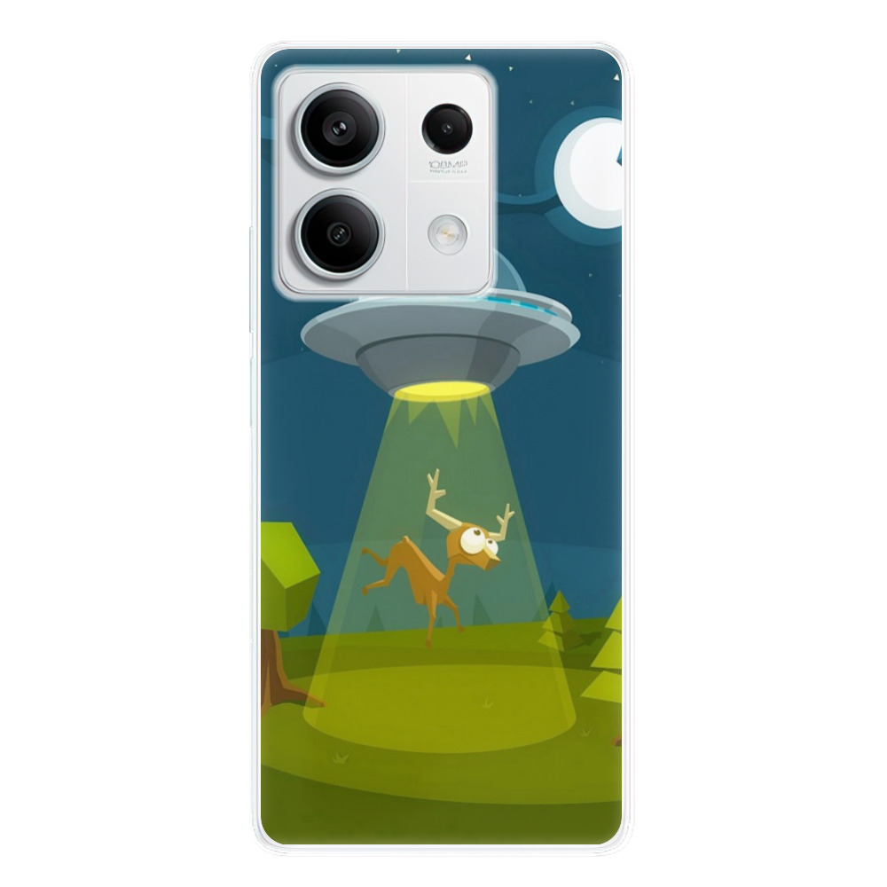 Odolné silikónové puzdro iSaprio - Alien 01 - Xiaomi Redmi Note 13 5G