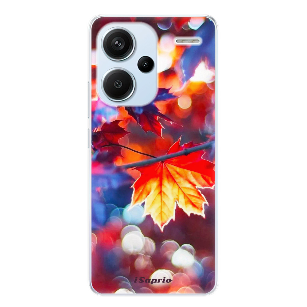 Odolné silikónové puzdro iSaprio - Autumn Leaves 02 - Xiaomi Redmi Note 13 Pro+ 5G
