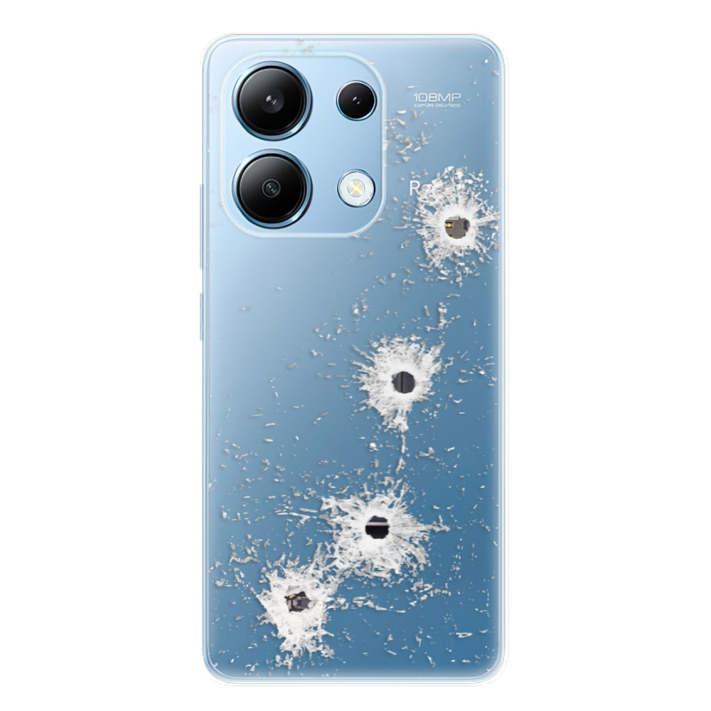 Odolné silikónové puzdro iSaprio - Gunshots - Xiaomi Redmi Note 13