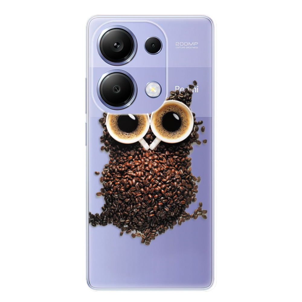 Odolné silikónové puzdro iSaprio - Owl And Coffee - Xiaomi Redmi Note 13 Pro