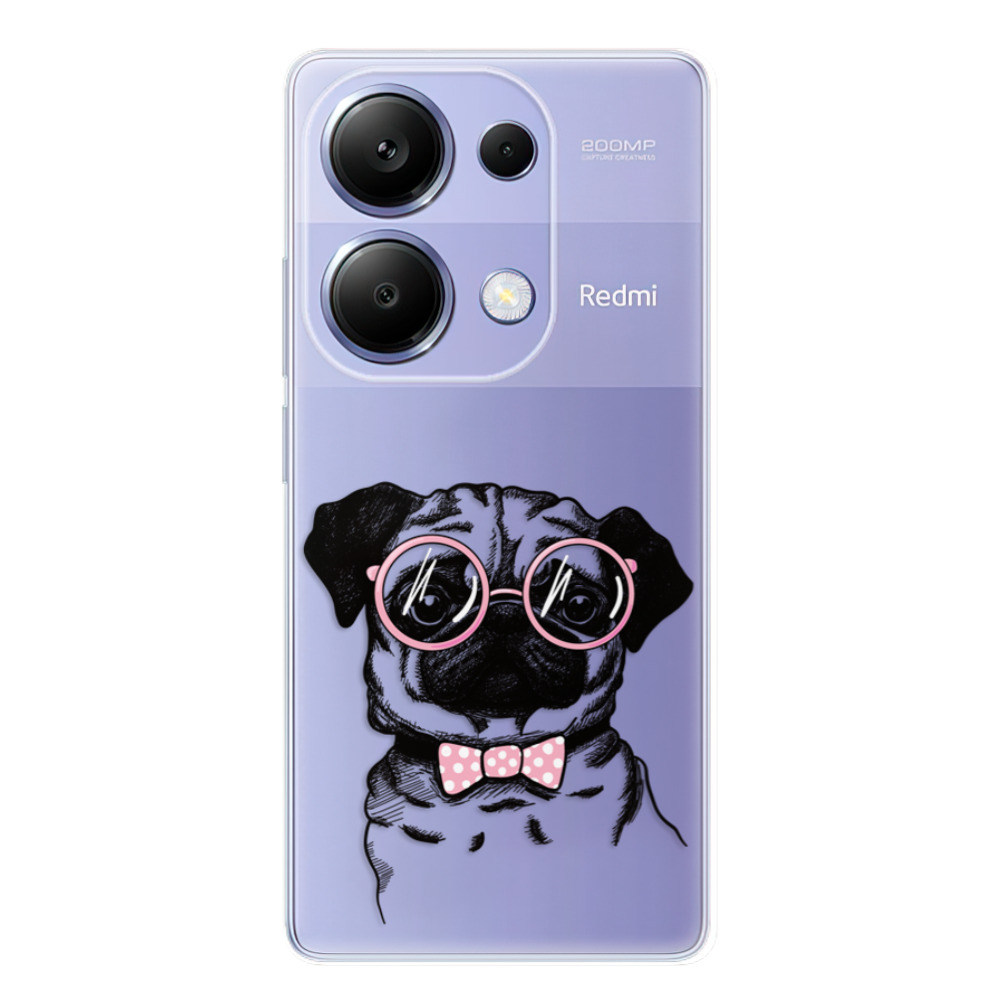 Odolné silikónové puzdro iSaprio - The Pug - Xiaomi Redmi Note 13 Pro