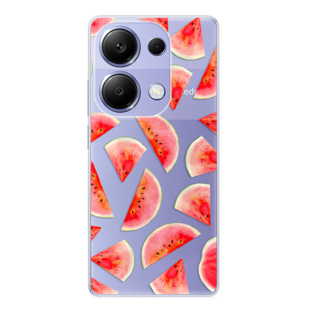 Odolné silikónové puzdro iSaprio - Melon Pattern 02 - Xiaomi Redmi Note 13 Pro