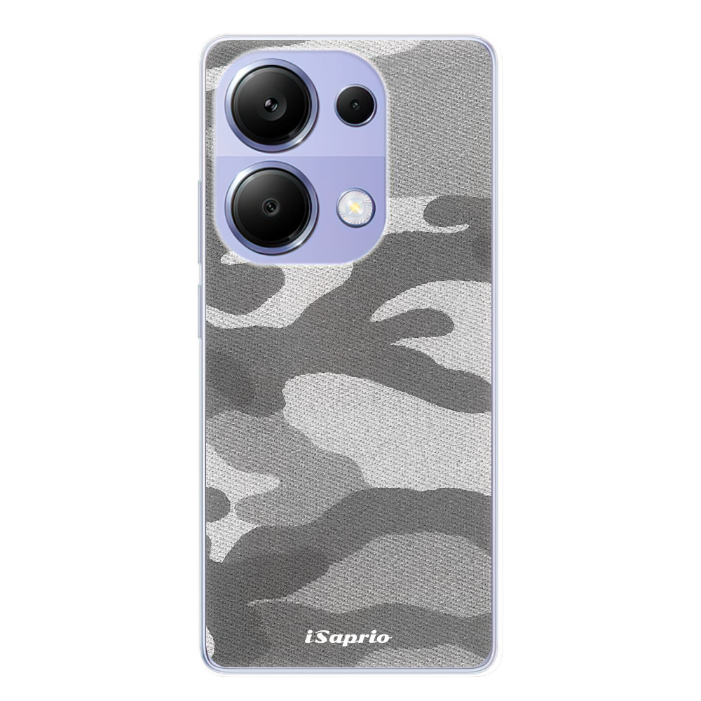 Odolné silikónové puzdro iSaprio - Gray Camuflage 02 - Xiaomi Redmi Note 13 Pro