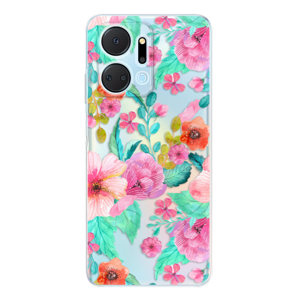 Odolné silikónové puzdro iSaprio - Flower Pattern 01 - Honor X7a