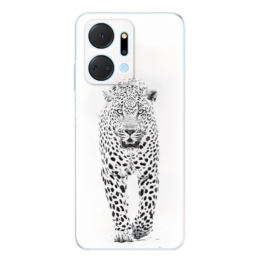 Odolné silikónové puzdro iSaprio - White Jaguar - Honor X7a