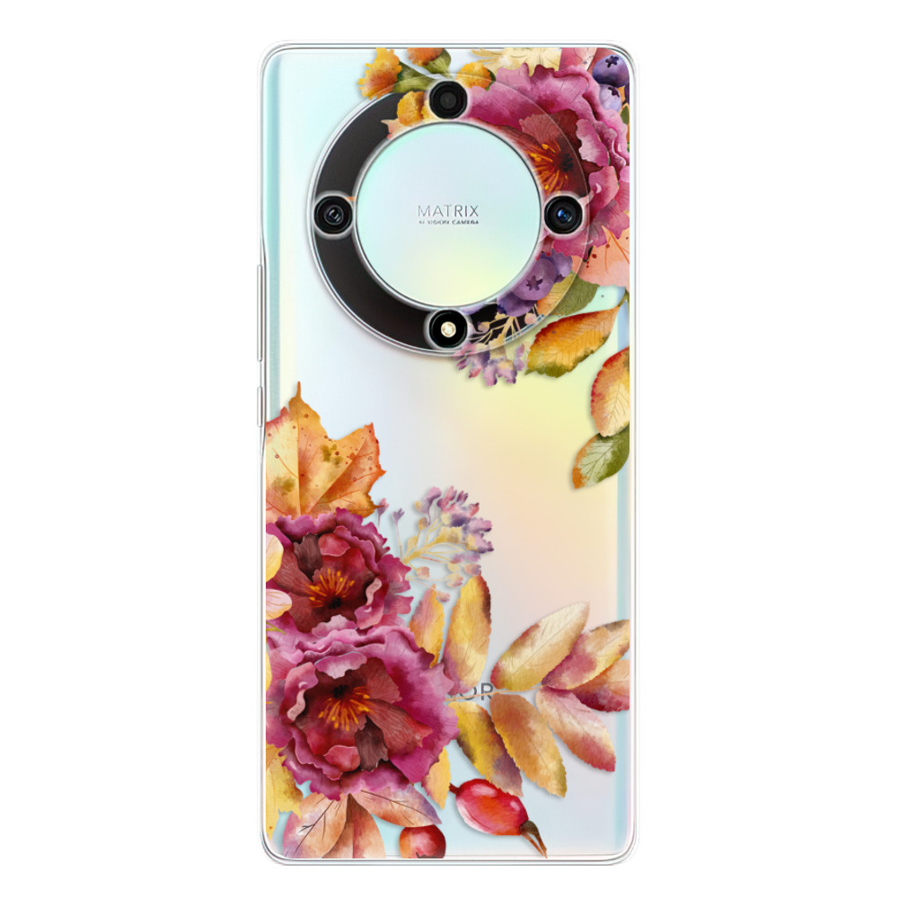 Odolné silikónové puzdro iSaprio - Fall Flowers - Honor Magic5 Lite 5G