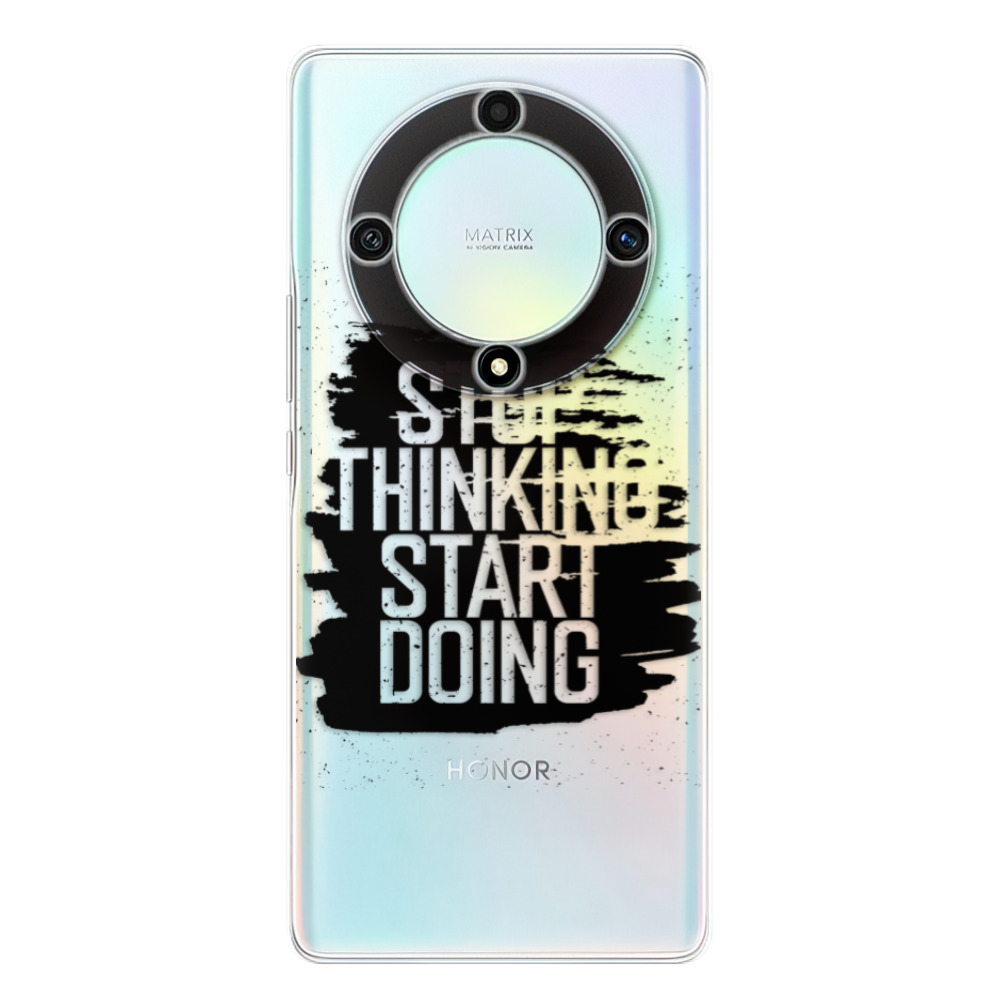 Odolné silikónové puzdro iSaprio - Start Doing - black - Honor Magic5 Lite 5G