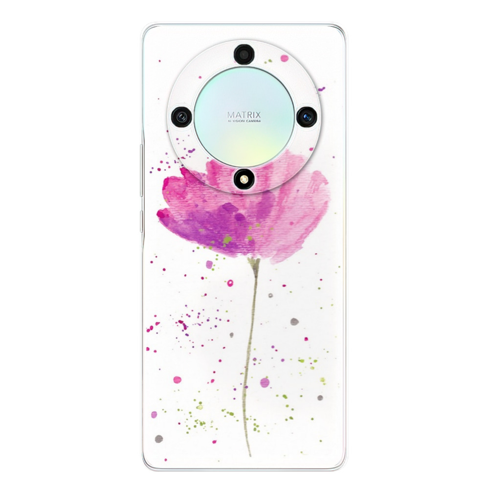 Odolné silikónové puzdro iSaprio - Poppies - Honor Magic5 Lite 5G