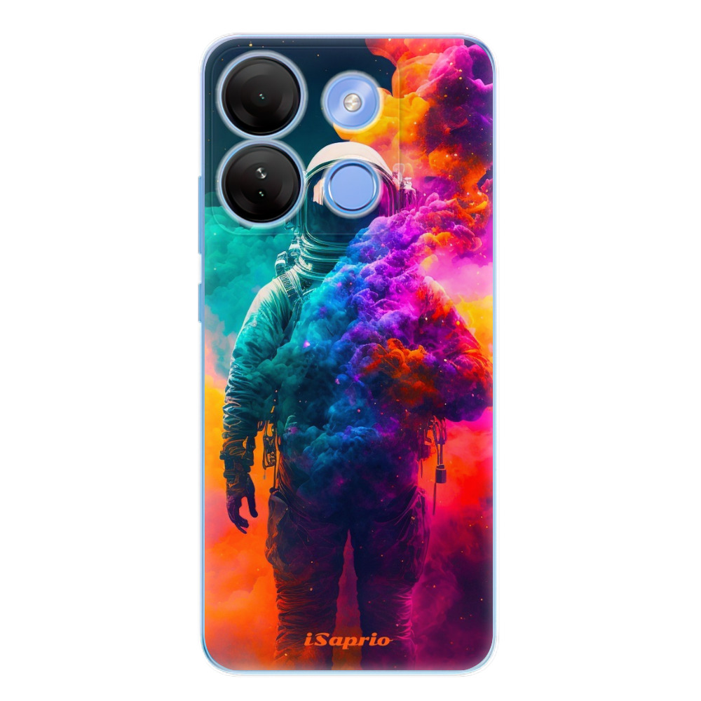 Odolné silikónové puzdro iSaprio - Astronaut in Colors - Infinix Smart 7