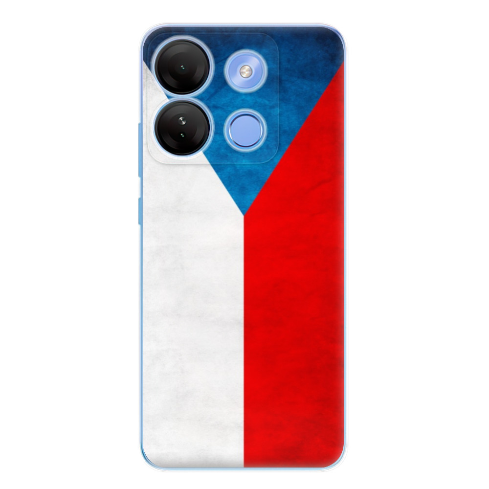 Odolné silikónové puzdro iSaprio - Czech Flag - Infinix Smart 7