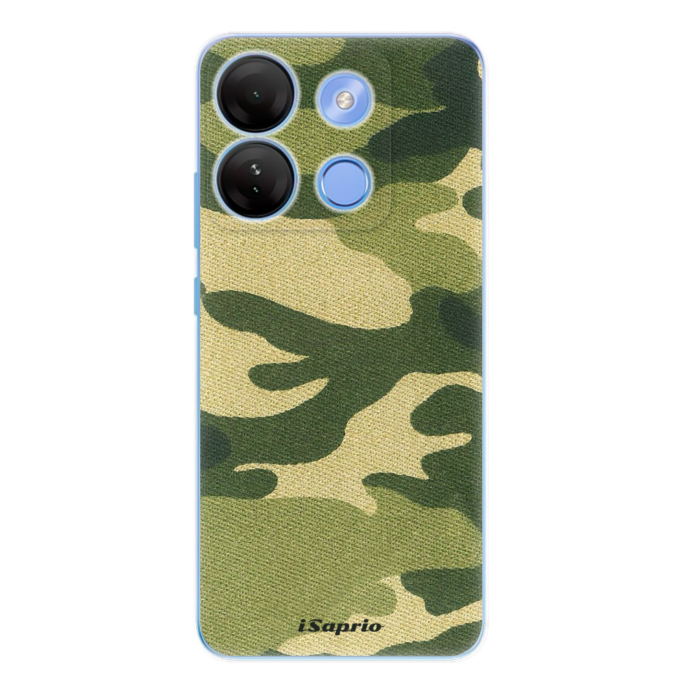 Odolné silikónové puzdro iSaprio - Green Camuflage 01 - Infinix Smart 7