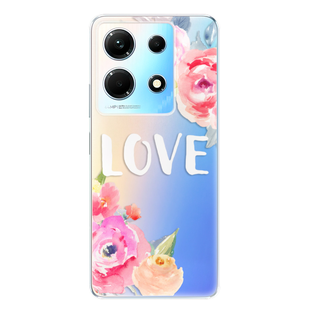 Odolné silikónové puzdro iSaprio - Love - Infinix Note 30