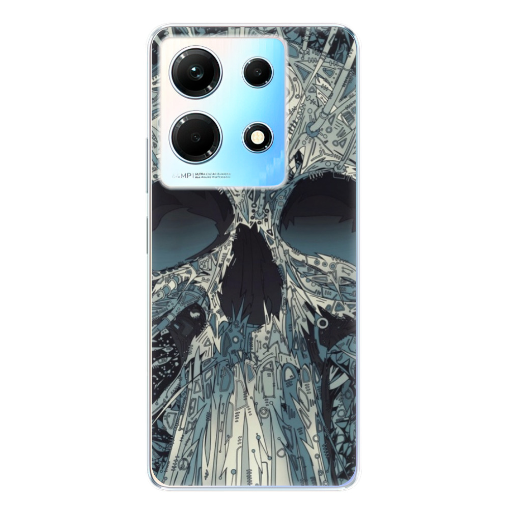 Odolné silikónové puzdro iSaprio - Abstract Skull - Infinix Note 30