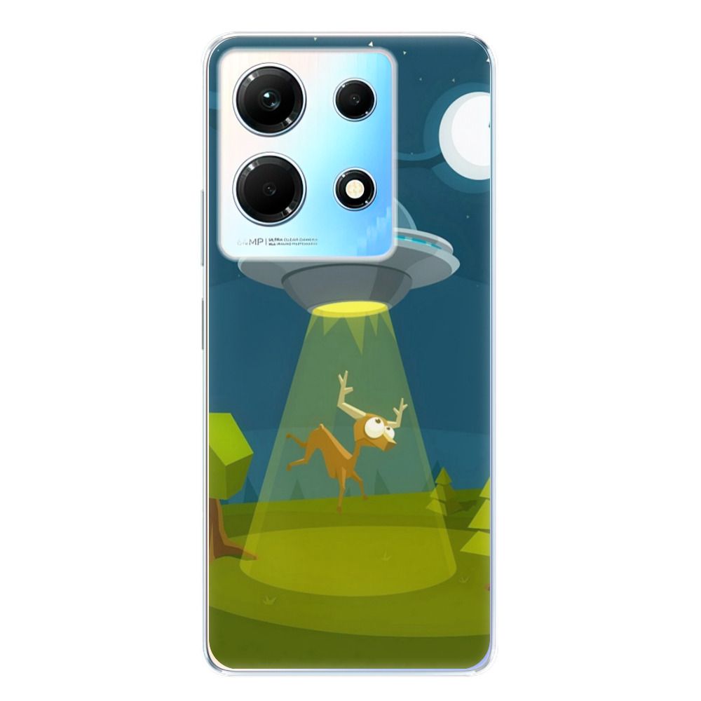 Odolné silikónové puzdro iSaprio - Alien 01 - Infinix Note 30