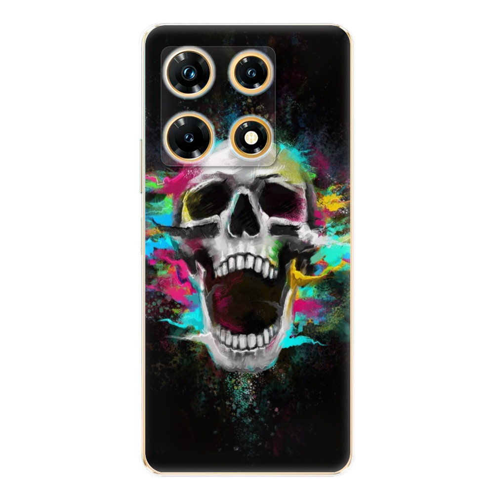 Odolné silikónové puzdro iSaprio - Skull in Colors - Infinix Note 30 PRO