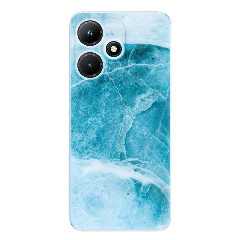 Odolné silikónové puzdro iSaprio - Blue Marble - Infinix Hot 30i
