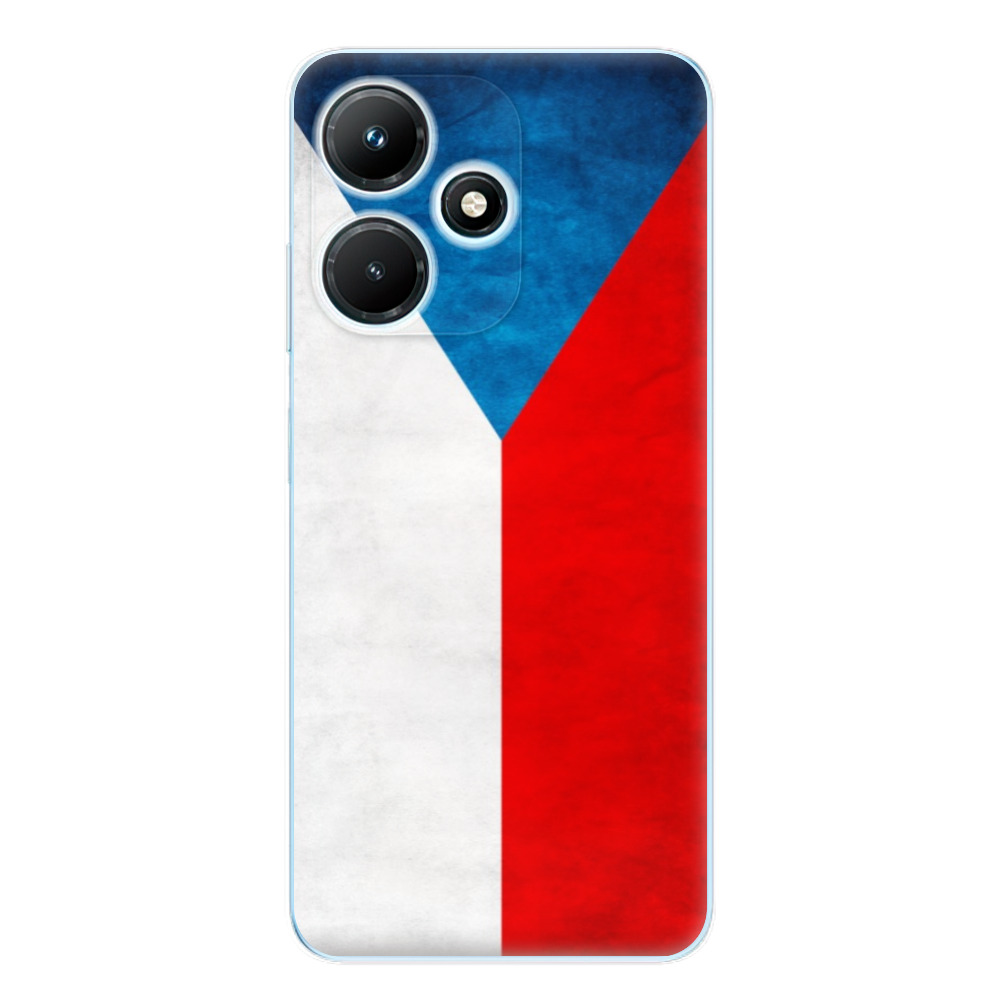 Odolné silikónové puzdro iSaprio - Czech Flag - Infinix Hot 30i