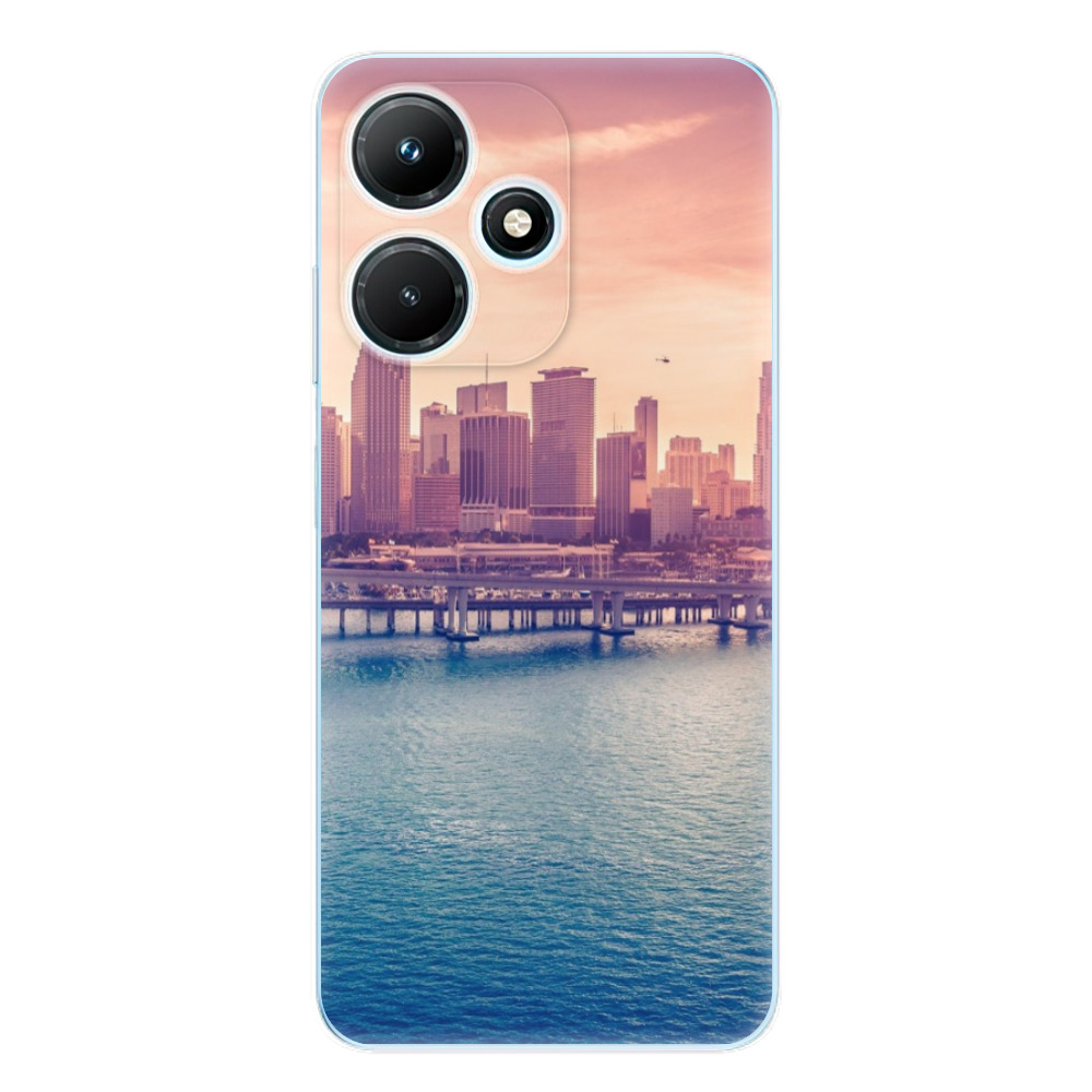 Odolné silikónové puzdro iSaprio - Morning in a City - Infinix Hot 30i