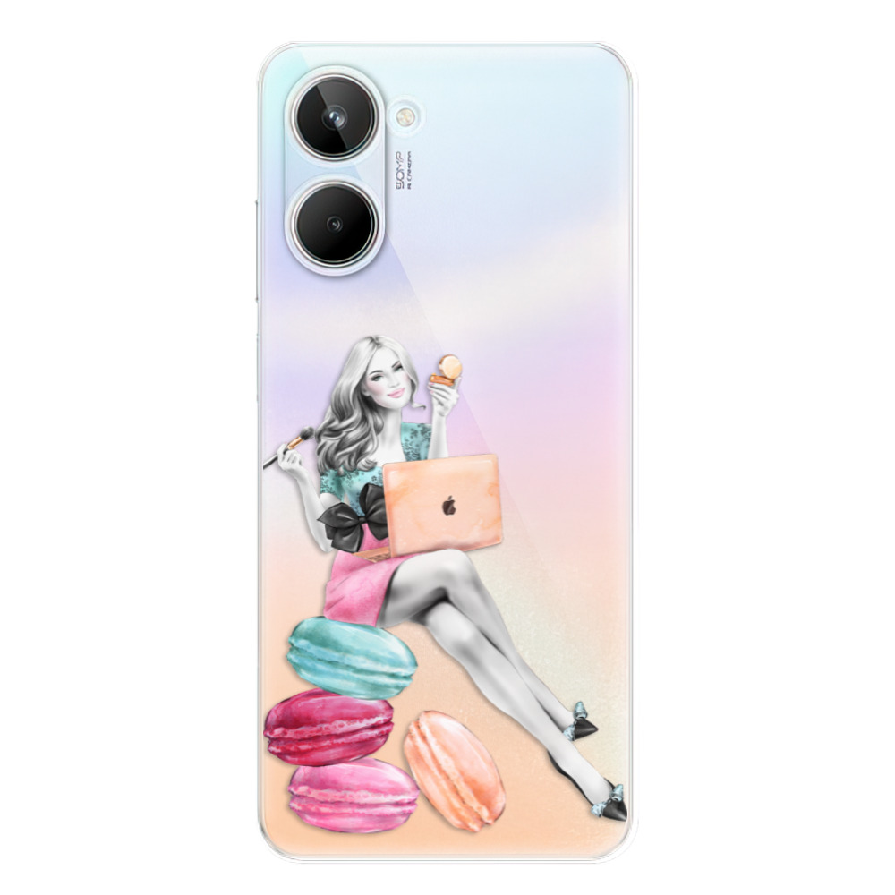 Odolné silikónové puzdro iSaprio - Girl Boss - Realme 10