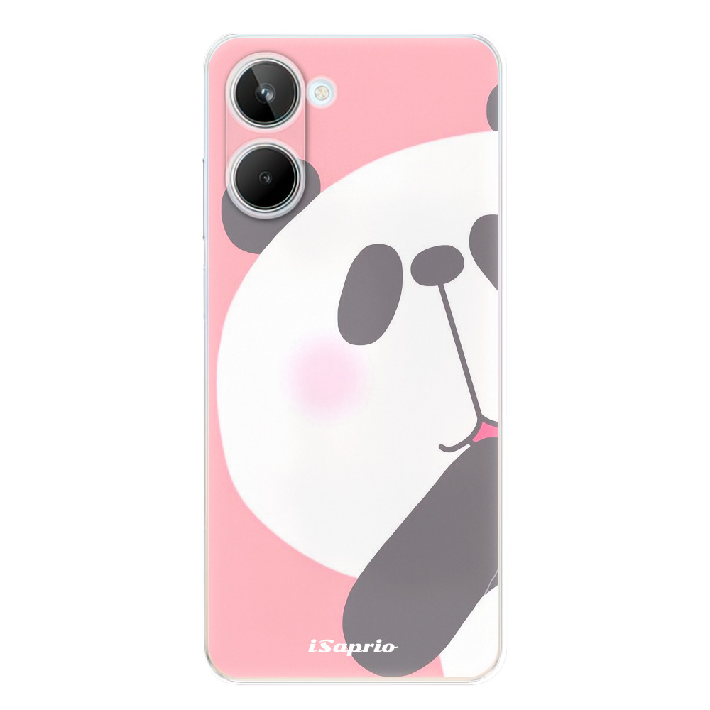 Odolné silikónové puzdro iSaprio - Panda 01 - Realme 10