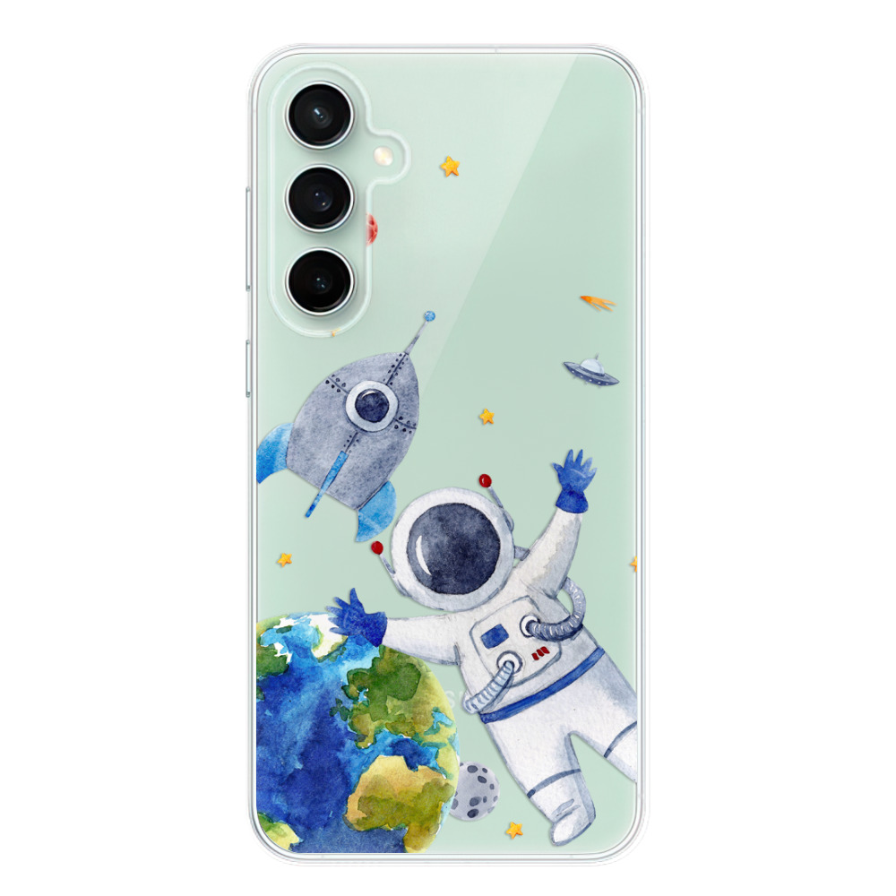 Odolné silikónové puzdro iSaprio - Space 05 - Samsung Galaxy S23 FE