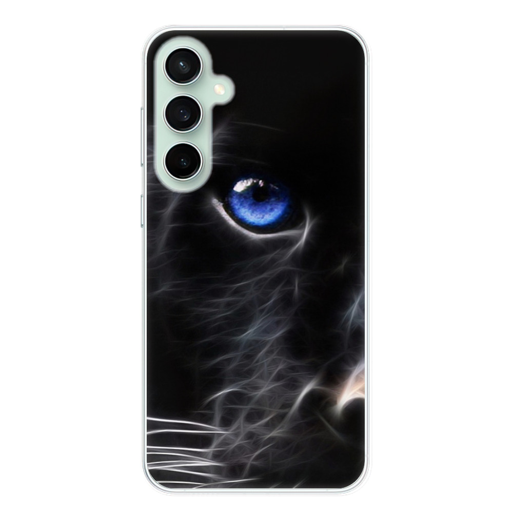 Odolné silikónové puzdro iSaprio - Black Puma - Samsung Galaxy S23 FE
