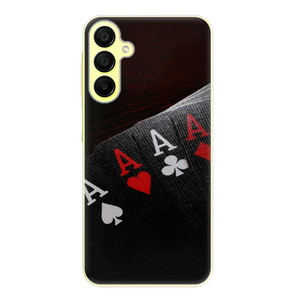 Odolné silikónové puzdro iSaprio - Poker - Samsung Galaxy A15 / A15 5G
