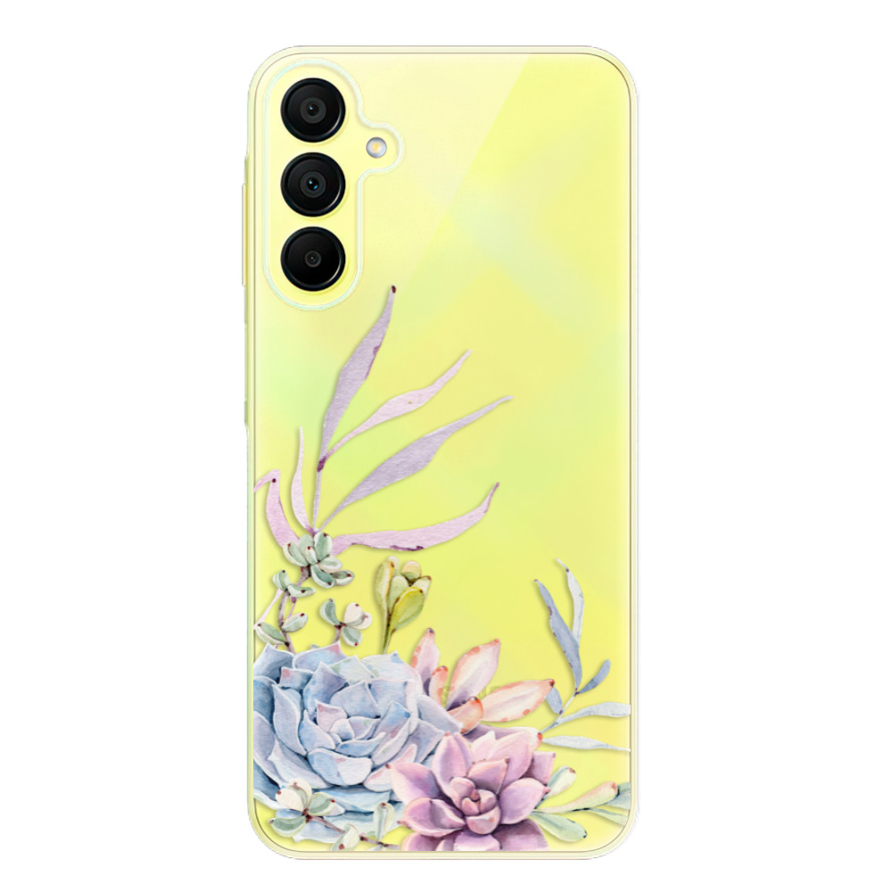 Odolné silikónové puzdro iSaprio - Succulent 01 - Samsung Galaxy A15 / A15 5G