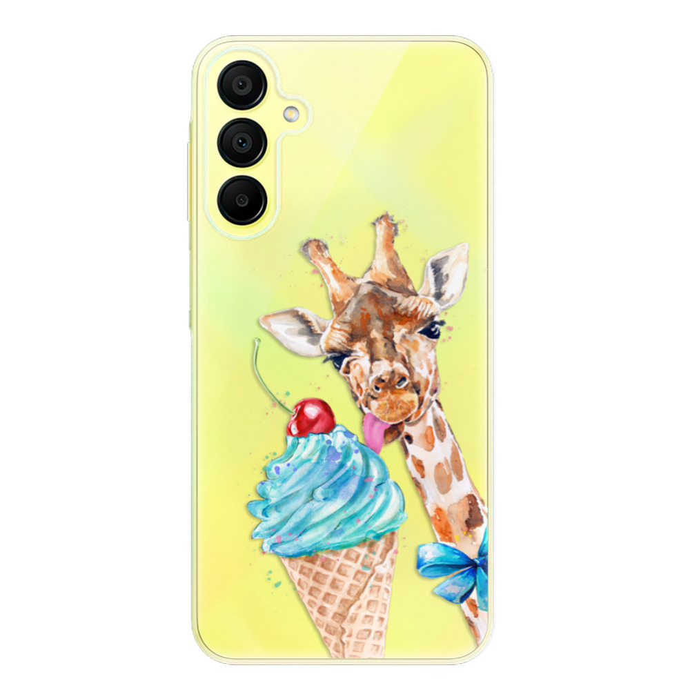 Odolné silikónové puzdro iSaprio - Love Ice-Cream - Samsung Galaxy A15 / A15 5G