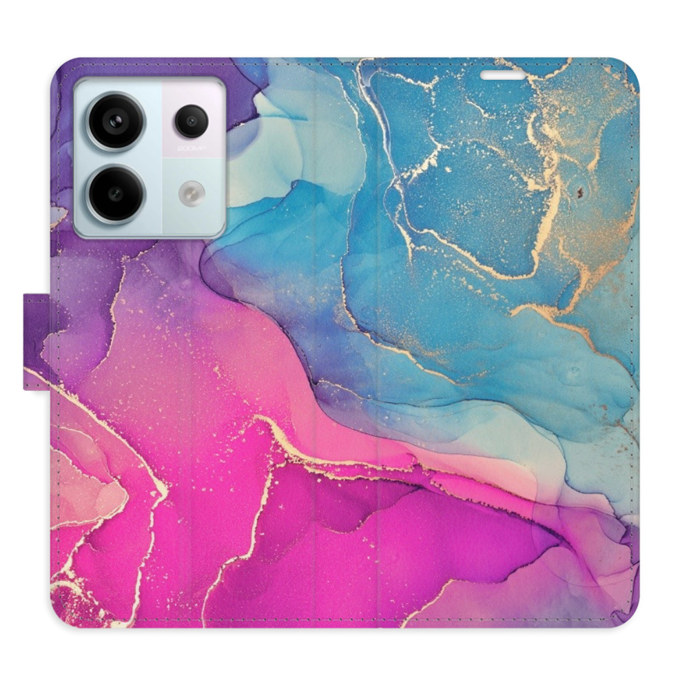 Flipové puzdro iSaprio - Colour Marble 02 - Xiaomi Redmi Note 13 Pro 5G / Poco X6 5G