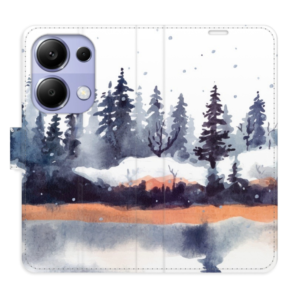 Flipové puzdro iSaprio - Winter 02 - Xiaomi Redmi Note 13 Pro