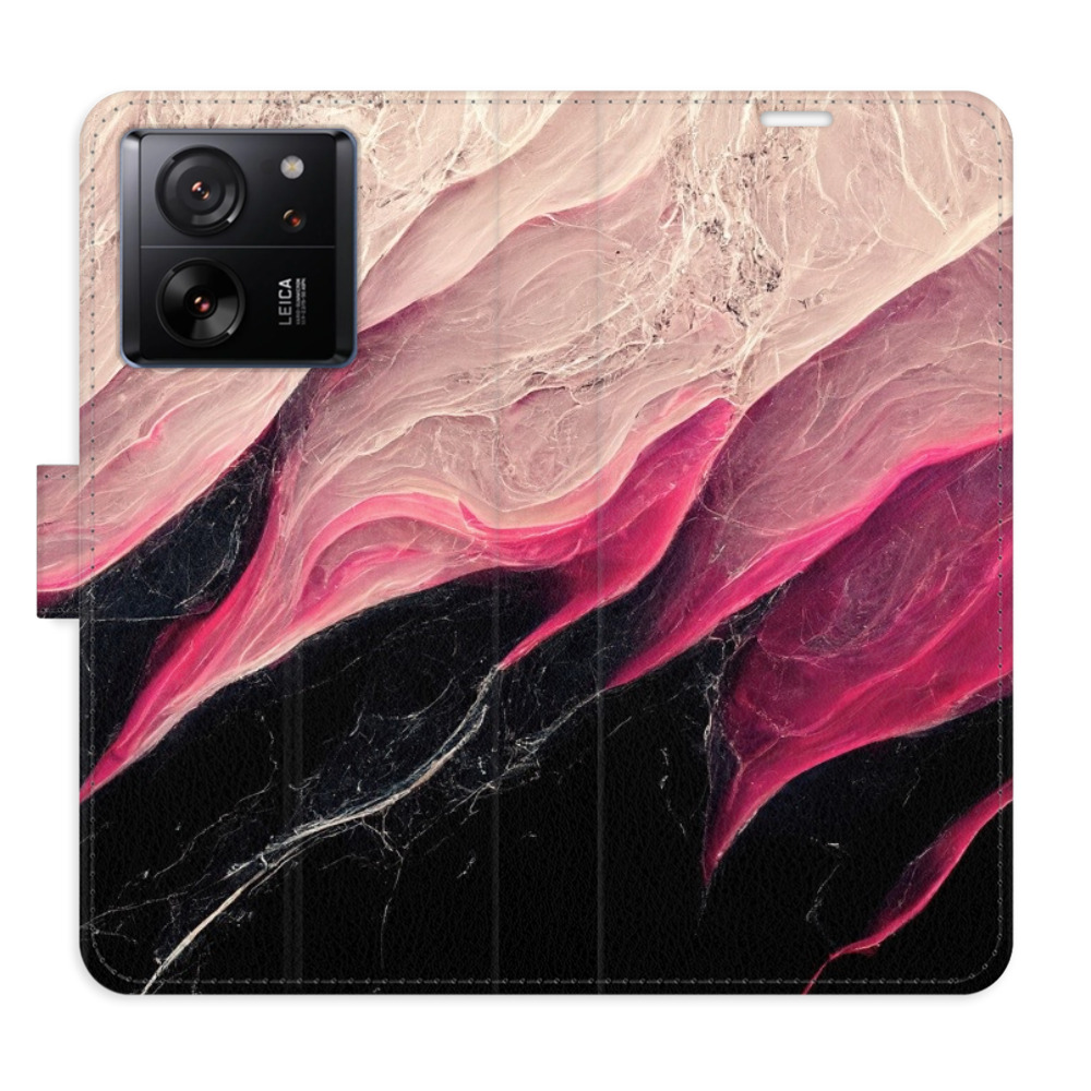 Flipové puzdro iSaprio - BlackPink Marble - Xiaomi 13T / 13T Pro