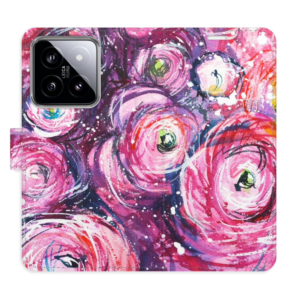 Flipové puzdro iSaprio - Retro Paint 02 - Xiaomi 14