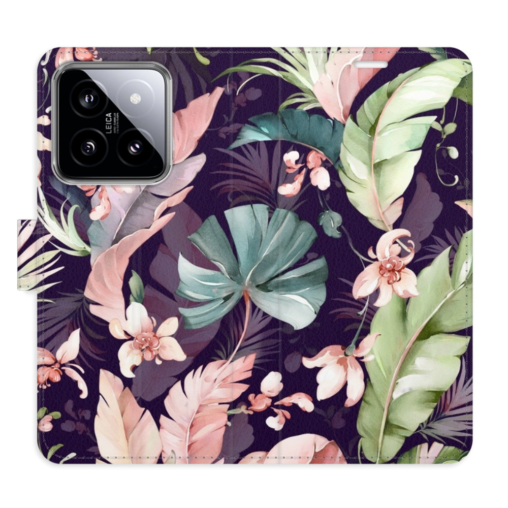Flipové puzdro iSaprio - Flower Pattern 08 - Xiaomi 14