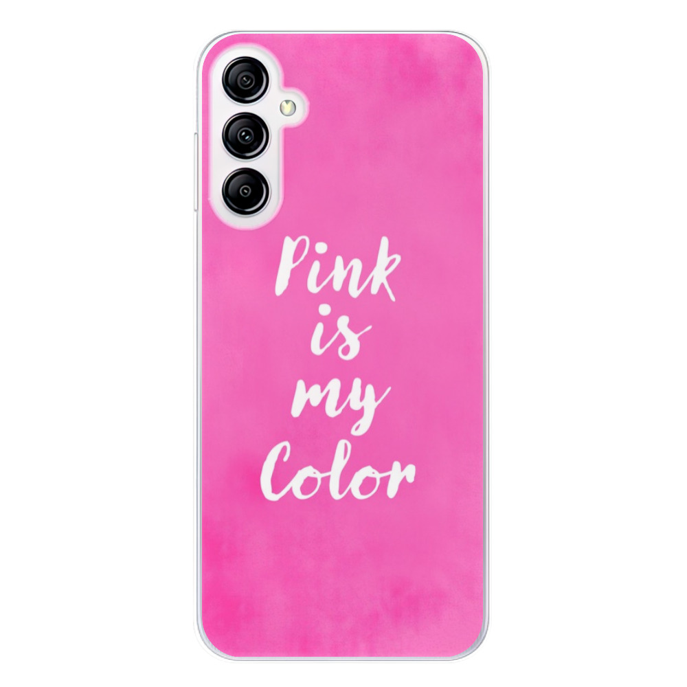 Odolné silikónové puzdro iSaprio - Pink is my color - Samsung Galaxy A14 / A14 5G