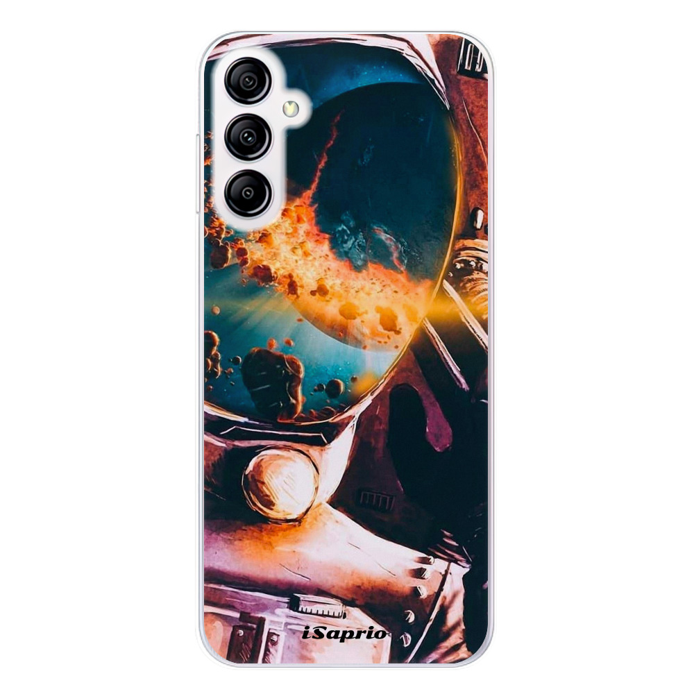 Odolné silikónové puzdro iSaprio - Astronaut 01 - Samsung Galaxy A14 / A14 5G