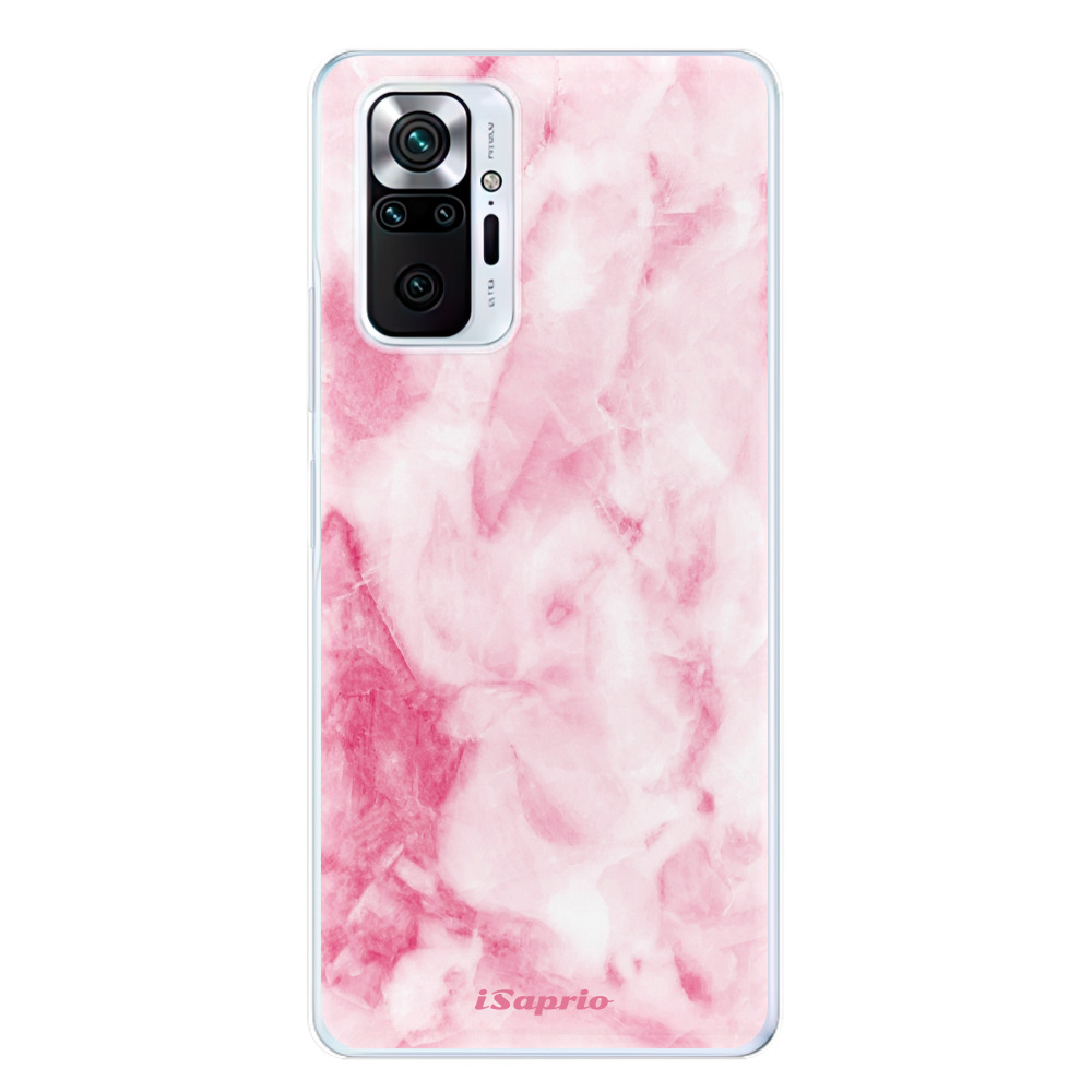 Odolné silikónové puzdro iSaprio - RoseMarble 16 - Xiaomi Redmi Note 10 Pro