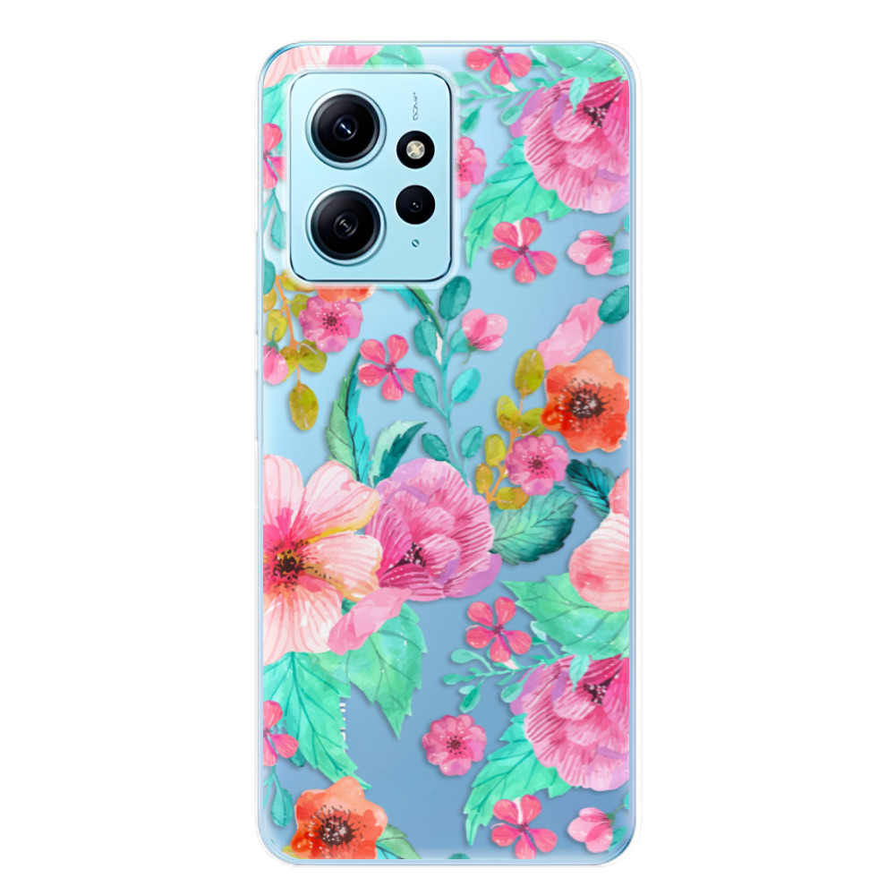 Odolné silikónové puzdro iSaprio - Flower Pattern 01 - Xiaomi Redmi Note 12 5G