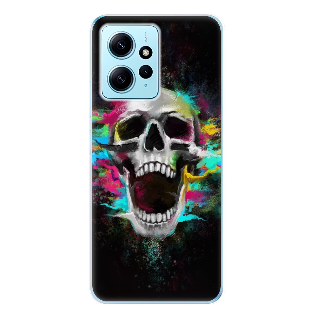 Odolné silikónové puzdro iSaprio - Skull in Colors - Xiaomi Redmi Note 12 5G