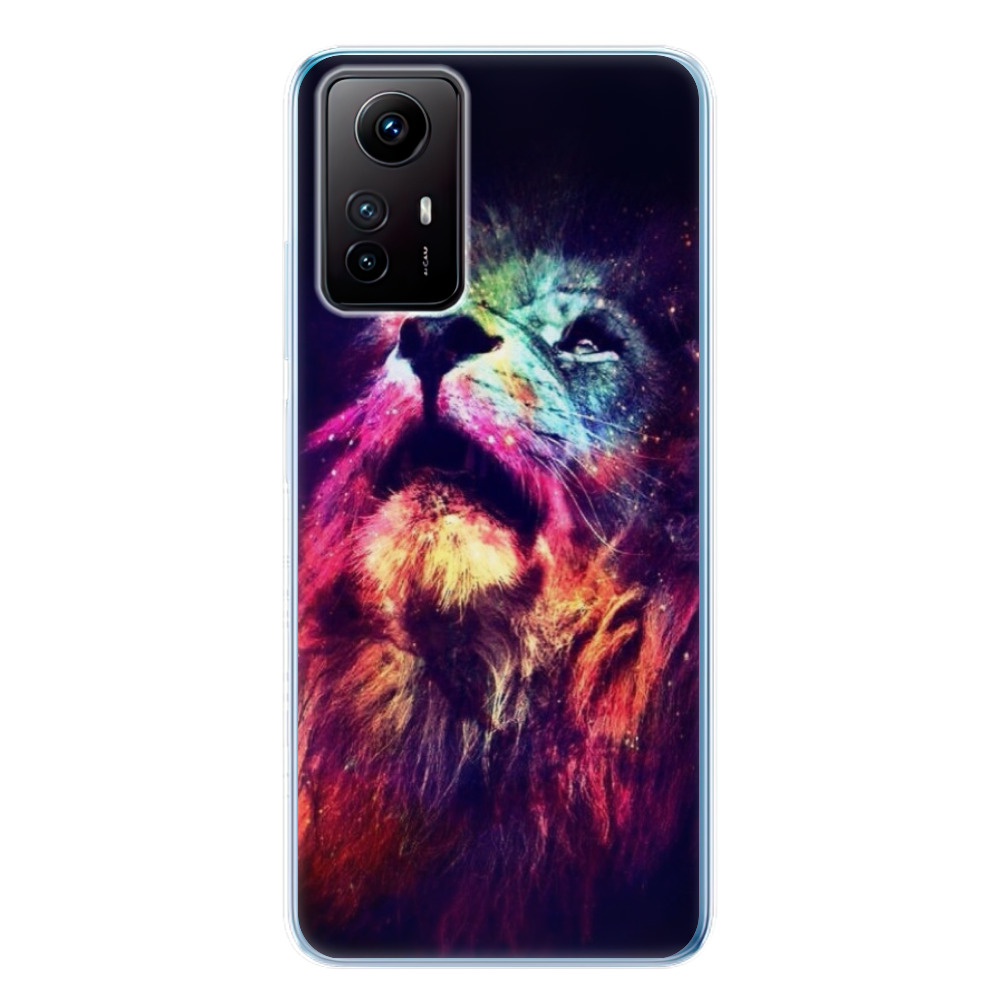 Odolné silikónové puzdro iSaprio - Lion in Colors - Xiaomi Redmi Note 12S