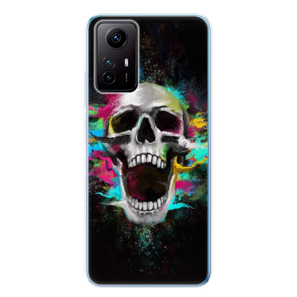 Odolné silikónové puzdro iSaprio - Skull in Colors - Xiaomi Redmi Note 12S