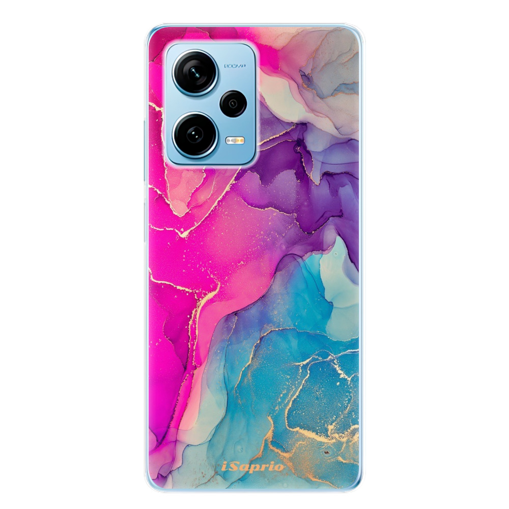 Odolné silikónové puzdro iSaprio - Purple Ink - Xiaomi Redmi Note 12 Pro 5G / Poco X5 Pro 5G