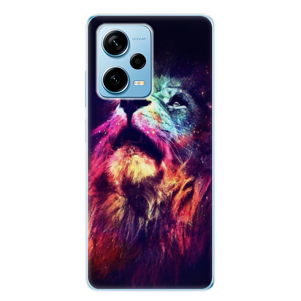 Odolné silikónové puzdro iSaprio - Lion in Colors - Xiaomi Redmi Note 12 Pro 5G / Poco X5 Pro 5G